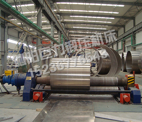 W11XNC-60x3000-Horizontal Down Adjusting 3 Roll Rolling Machine